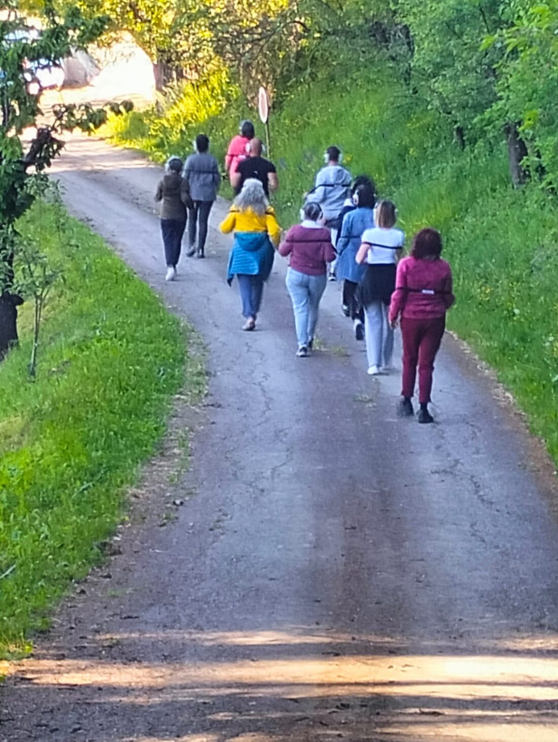 Meditazione camminata nella natura